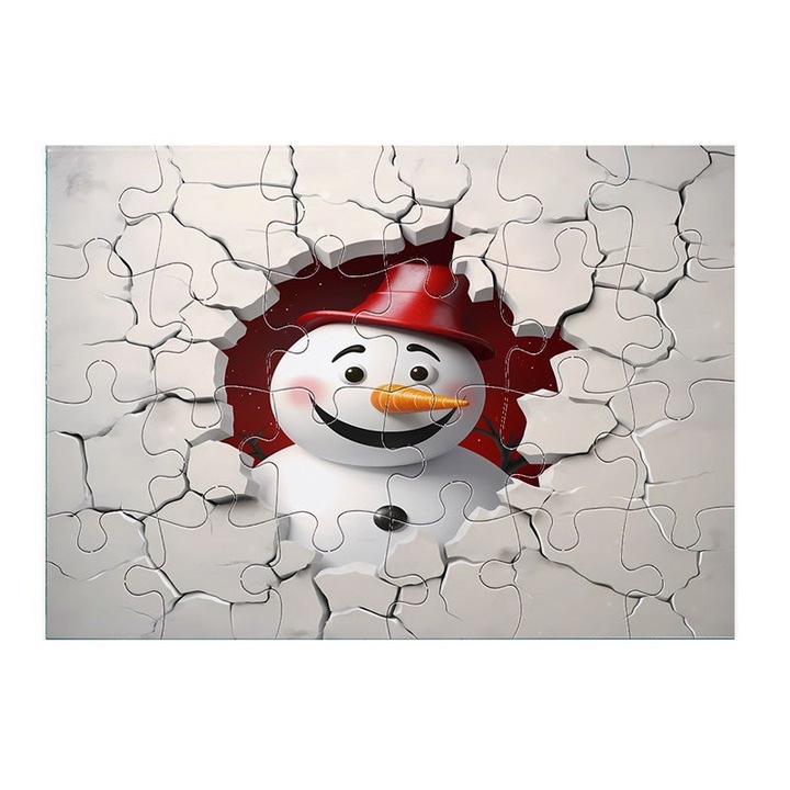 Hóember 3 puzzle 24 darabos