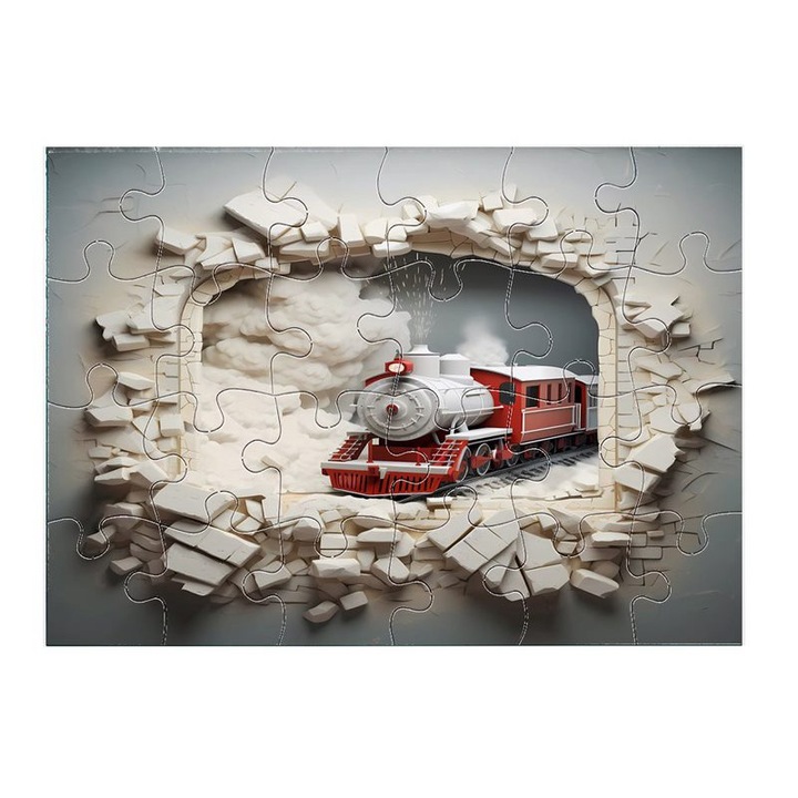 Vonat 1 puzzle 24 darabos