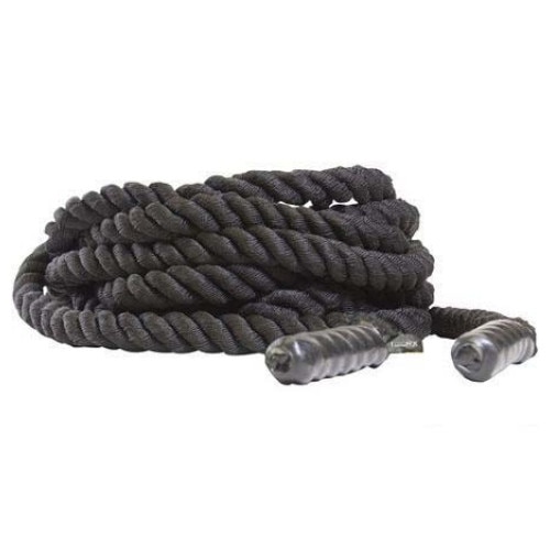 Sfoara pentru antrenament, TOORX, 15m lungime, Diametru: 50 mm, Neagra