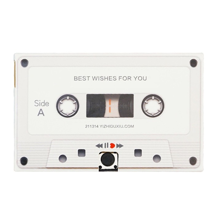 Felicitare cu inregistrare, Enforose, reutilizabila, unica, 10x15cm