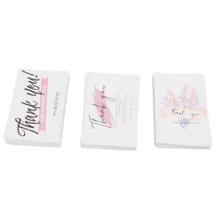 Set 90 de bucati carti postale goale, modele clare, suprafata lucioasa, carton alb pentru nota, Enforose