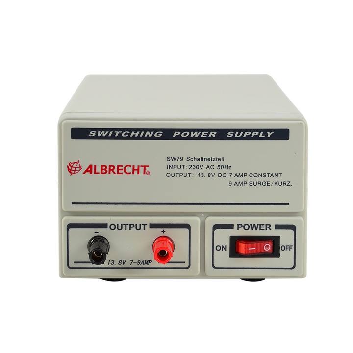 Sursa de alimentare Albrecht SW 79, iesire 7A-9A