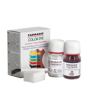 Vopsea + fixator pentru piele 25ml / Mahon, Tarrago Vopsea + fixator pentru piele 25ml / Mahon, Tarrago