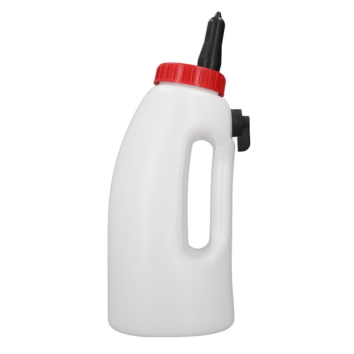 Jormftte borjú etetőpalack, 4L, fedéllel és szabályozó szeleppel, 39.8x16x16cm