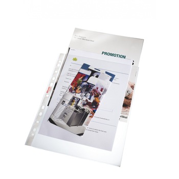 Set folii de protectie Esselte A4 Maxi, 120 microni, 25 bucati Set folii de protectie Esselte A4 Maxi, 120 microni, 25 bucati