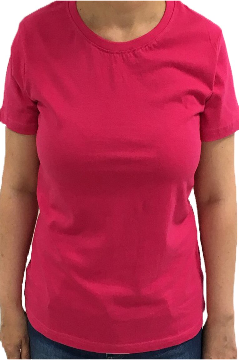 Tricou femei, INDEEWAY, bumbac 100% - roz, Roz