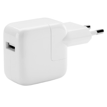 Incarcator pentru iPad, iPod, iPhone, 12W 2.4A USB Original A1401 Incarcator pentru iPad, iPod, iPhone, 12W 2.4A USB Original A1401