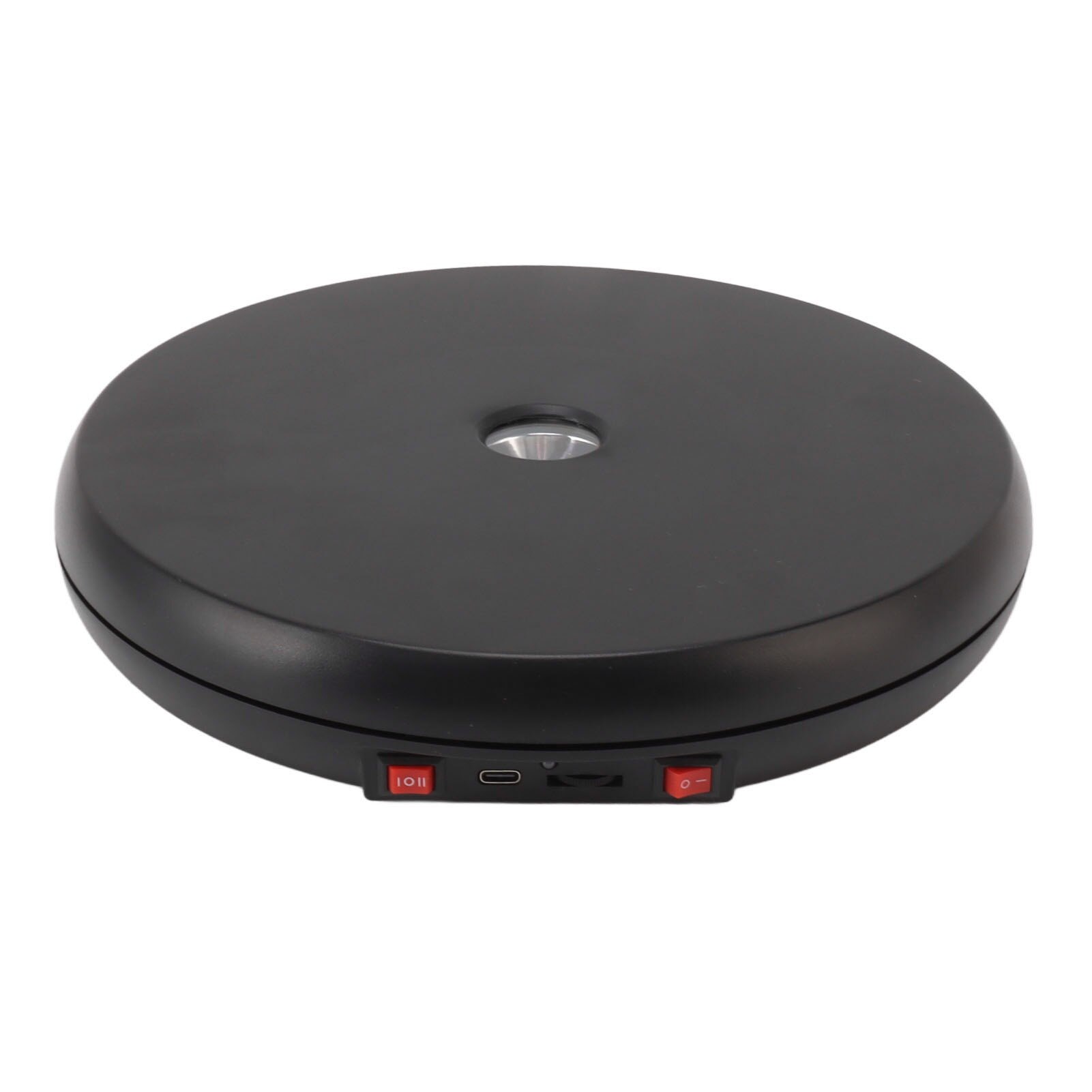 Masa rotativa electrica cu LED, 25 cm, fara zgomot, 20 kg