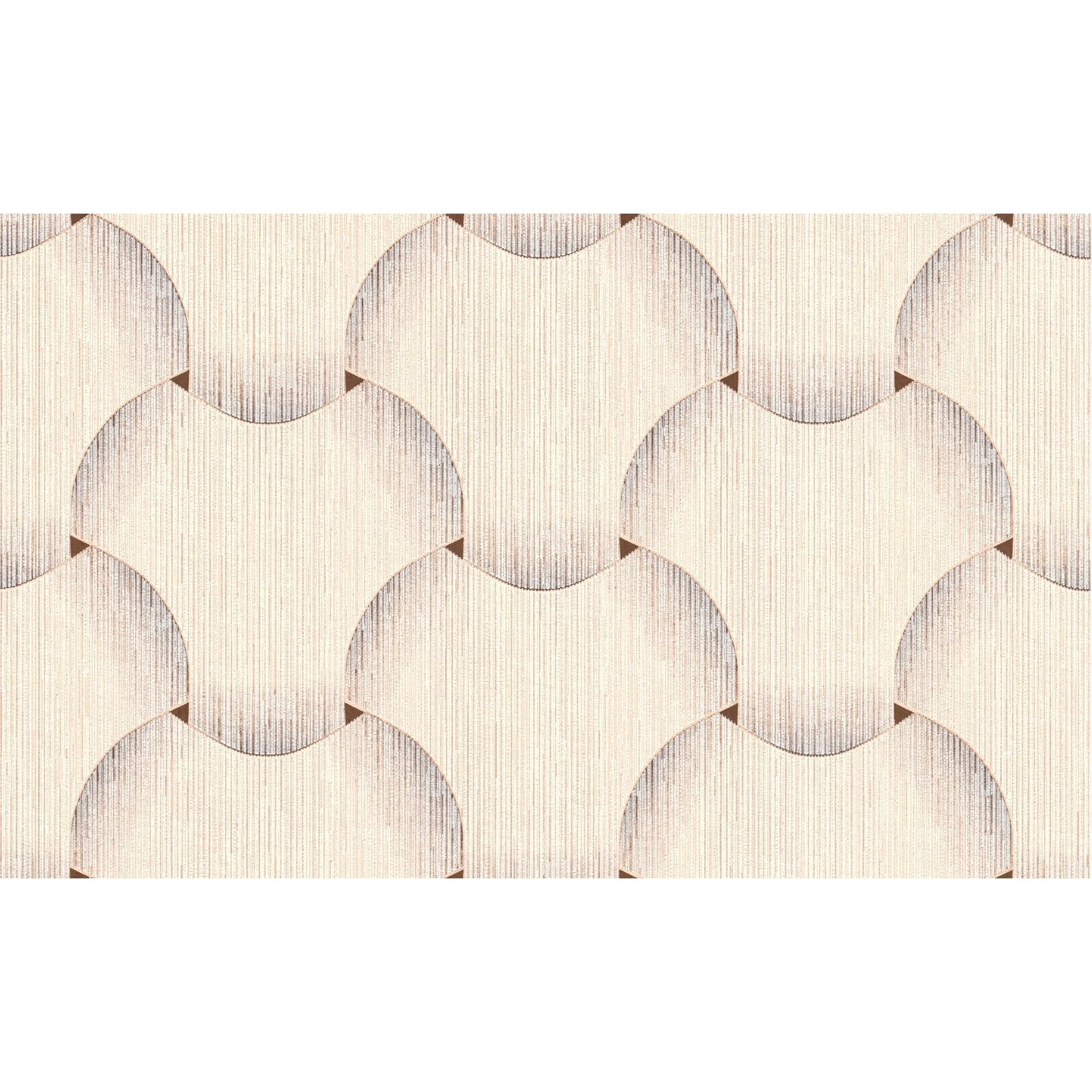 Tapet DEGRETS 1035-13 vinil Abstractie 3D bej sizes 0.53m x 10.05m = 5.3 mp