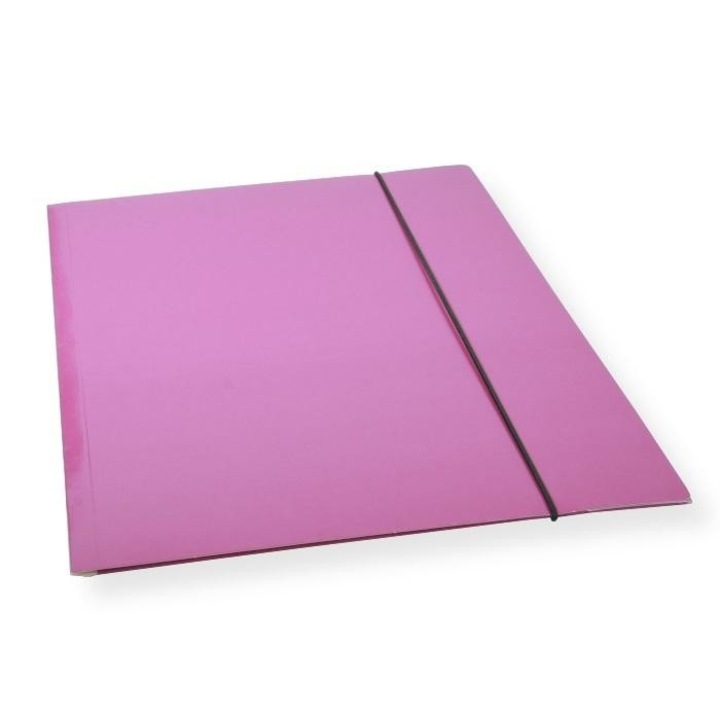 Set 10 dosare A4 cu guma, Penword, lacuit, violet, 300gsm