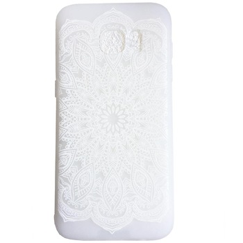 Husa de protectie pentru Samsung Galaxy S8, 3D Relief, Non-Figurative White, Silicon Husa de protectie pentru Samsung Galaxy S8, 3D Relief, Non-Figurative White, Silicon