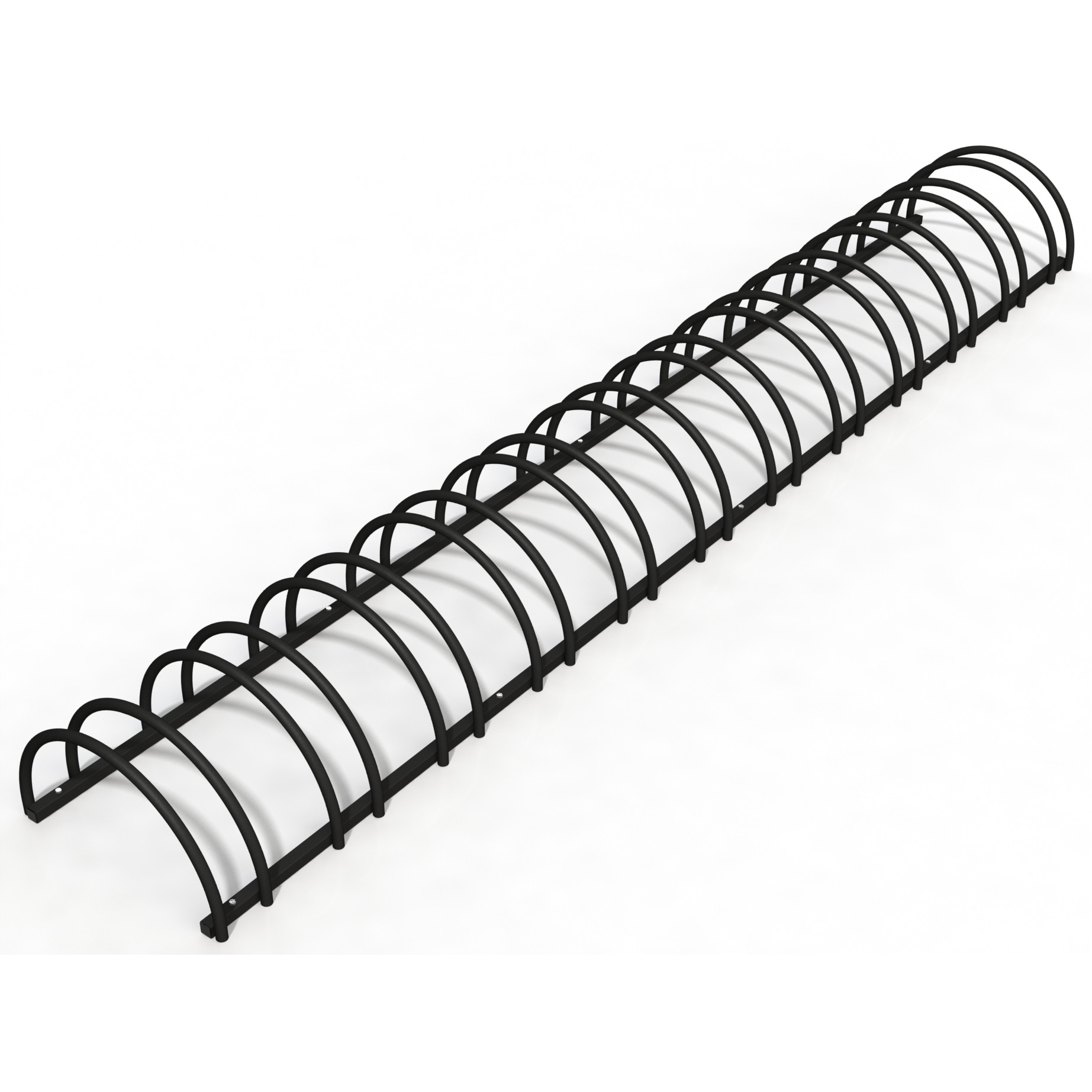 Suport stradal bicicleta cu 12 sloturi -model 0022-12 Negru