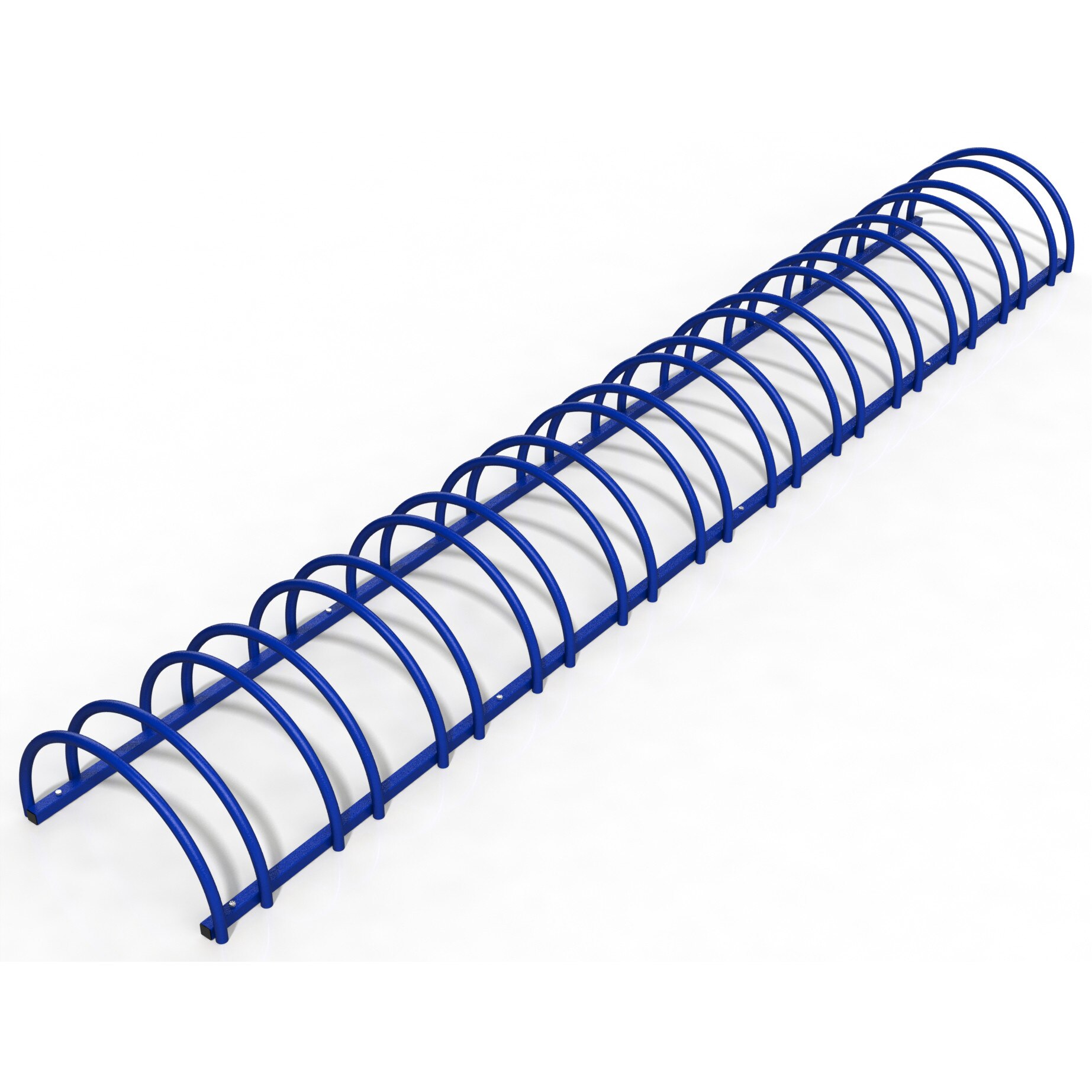 Suport stradal bicicleta cu 12 sloturi -model 0022-12 Albastru