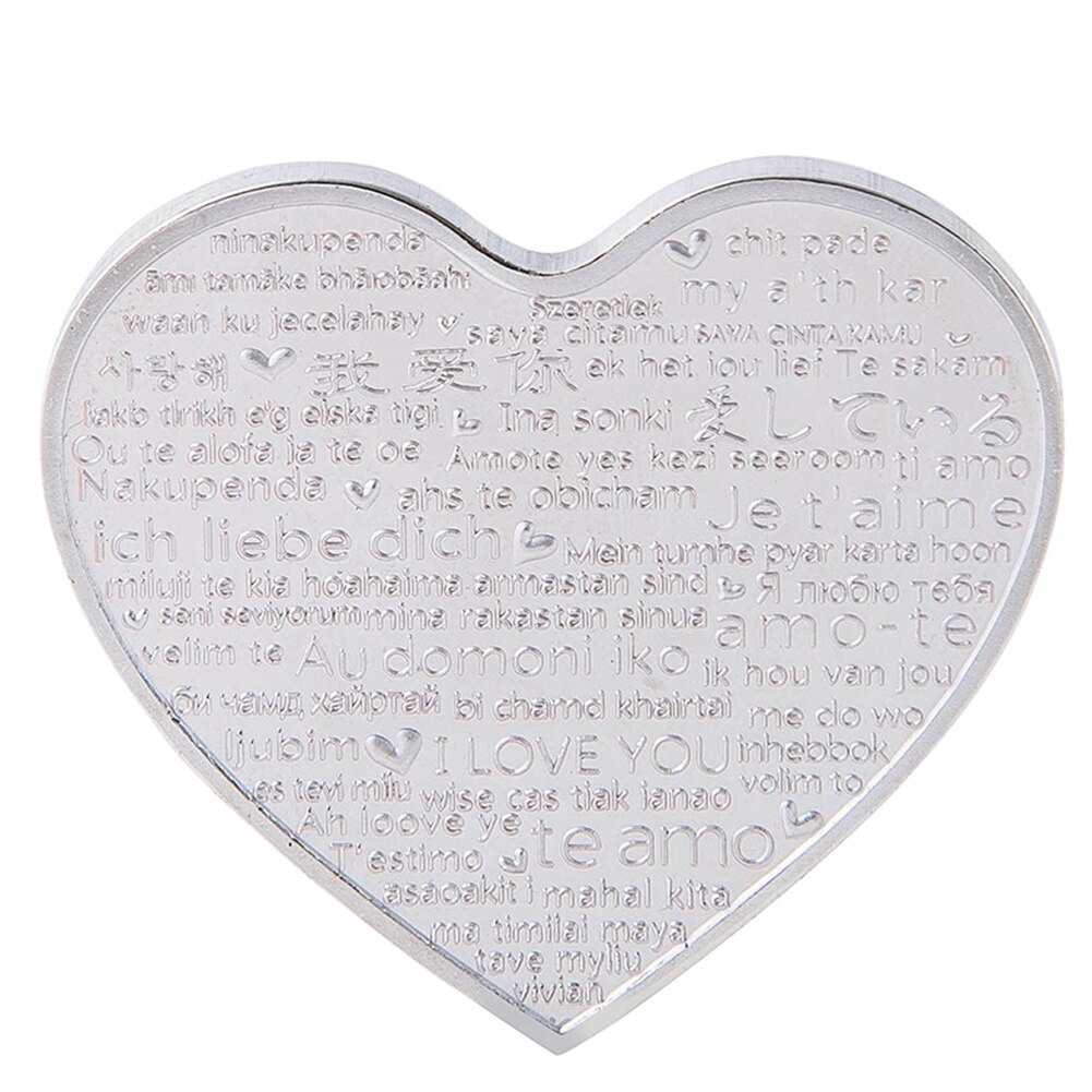 Medalie inima zinc aliaj, Mmgoqqt, mica, eleganta - eMAG.ro