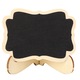 Set 10 Placi de Scris cu Creta, Mmgoqqt, Stil Rustic, Dimensiuni Mici, Negru/Maro