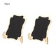 Set 10 Placi de Scris cu Creta, Mmgoqqt, Stil Rustic, Dimensiuni Mici, Negru/Maro