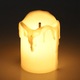 Jormftte 12 db LED elektromos gyertya szett, fehér, esküvői és parti dekorációkhoz