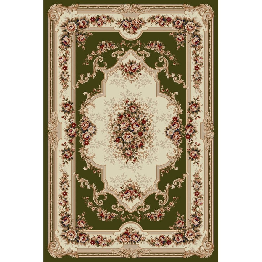 Covor Clasic, Lotos 574, Verde, 200x300 cm, 1800 gr/mp, 2x3 m. Verde 200.00000000x300.00000000