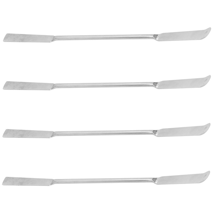 4 броя кожени ръчни инструменти от неръждаема стомана, с двустранно лепило