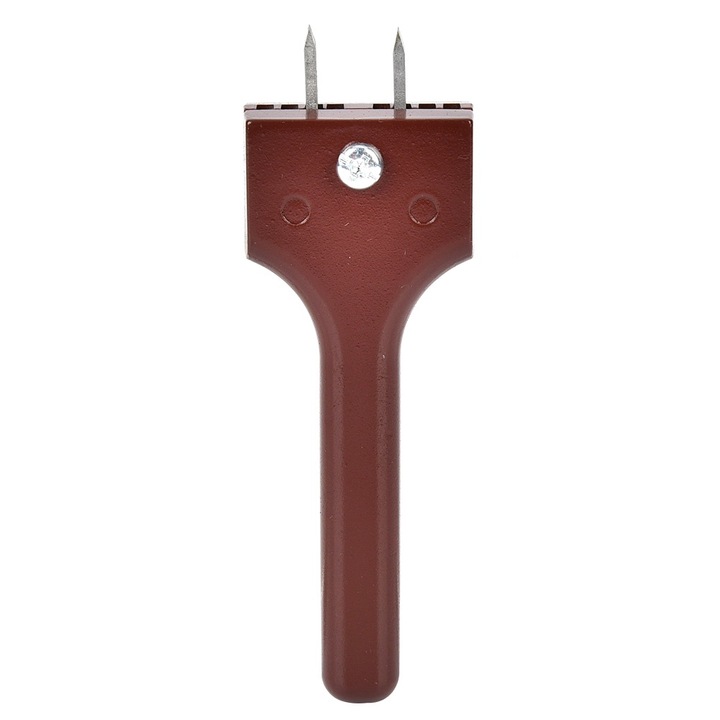 Set instrumente de perforare a pielii Enforose, visiniu, 88x29mm