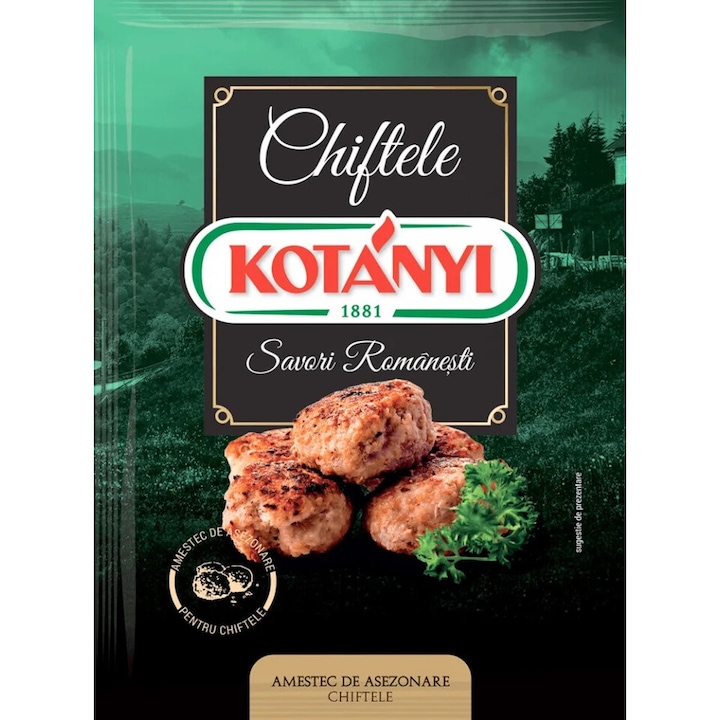Amestec de condimente pentru chiftele, 5 x 27g, Kotanyi