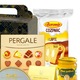 Cos Cadou Fara Alcool, CADOURI RAFINATE, model Elegant, cu Fursecuri Daneze cu Unt, Choco Melanges Migdale in Ciocolata Alba, Miere Poliflora, Cozonac cu Crema de Lapte, Cafea, Ceai, Praline, Cutie pentru Cadouri Premium, 8 Articole