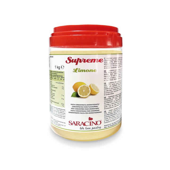 Pasta concentrata aromatizanta Supreme Lamaie 1 Kg, Saracino