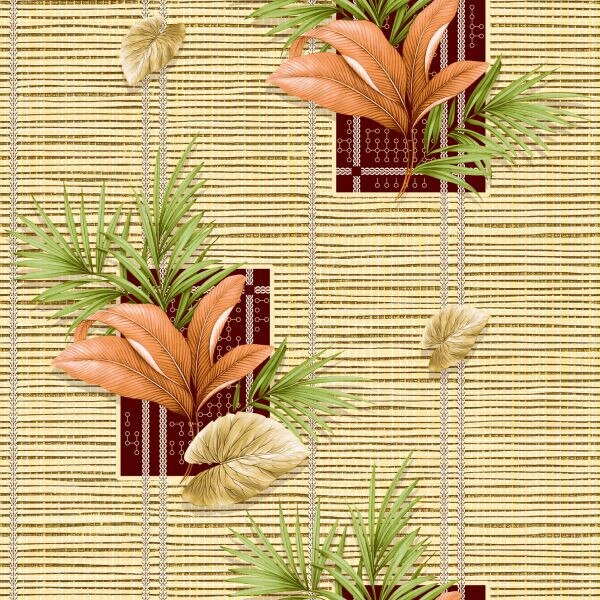 Tapet DEGRETS 2013 simplex Paradis 2 bej sizes 0.53m x 10.05m = 5.3 mp