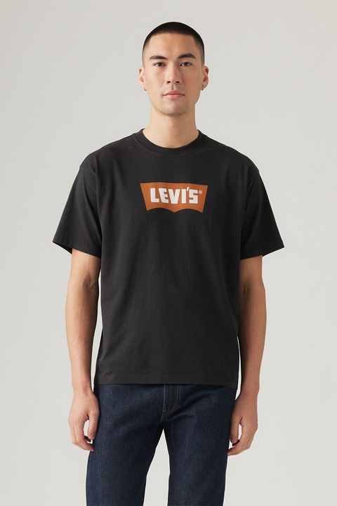 Levi's, Logós pamutpóló, Fekete