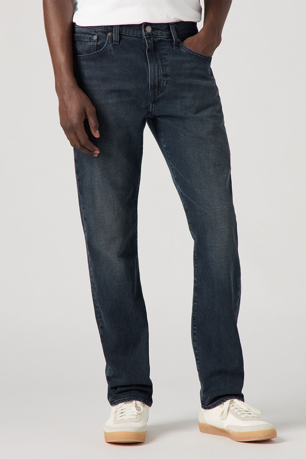 Levi's, Blugi conici 502™, Albastru aquamarin, W32-L32