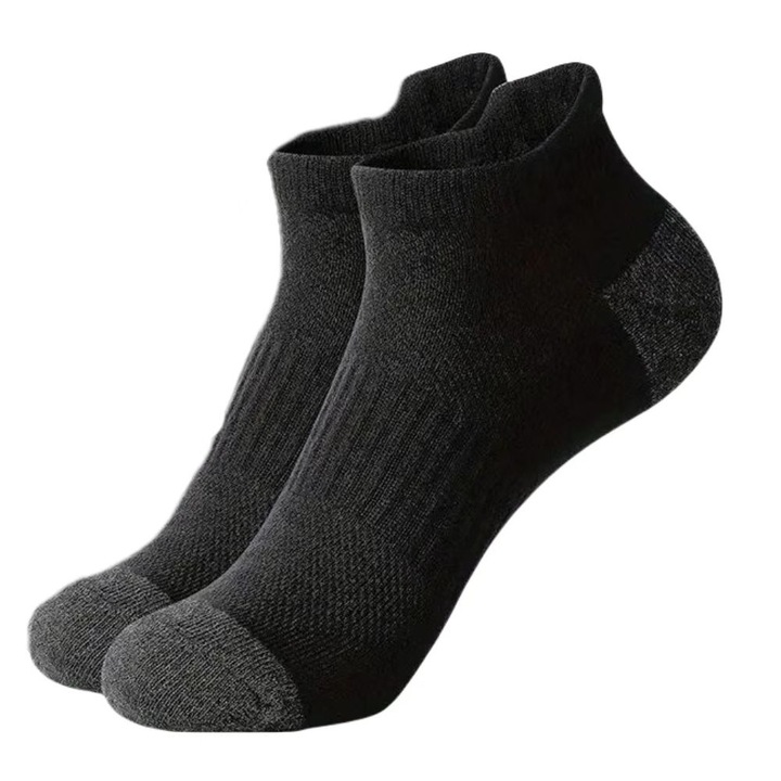 Sosete sport pentru pentru baschetqwdazxf, Negru, 45-47