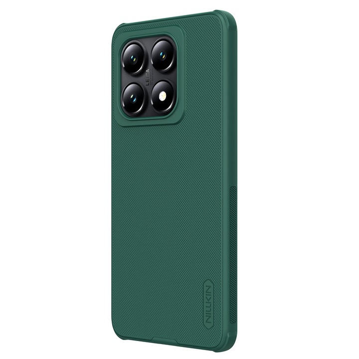 Husa, Nillkin Frosted Shield Pro pentru Xiaomi 14T, Verde Inchis