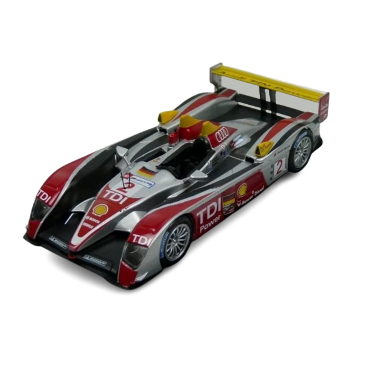 Automacheta Audi R10 TDI 5.5L Turbo V12, no.2, winner 24h Le Mans 2008, R. Capello, T. Kristensen, A. McNish, 1/43