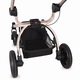 Carucior 2 in 1 DHS Baby COCCOLLE ORO, maro