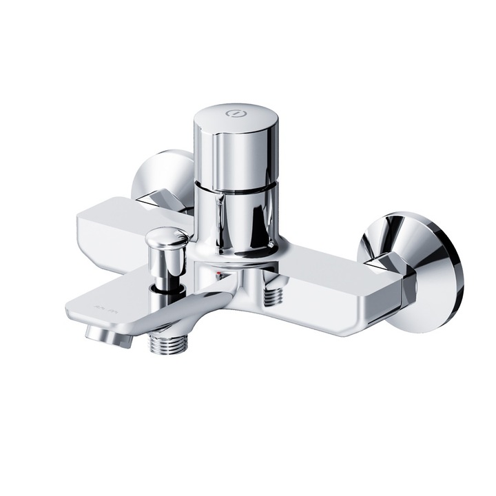 AM.PM X-Joy FXT10500 TouchReel kádcsaptelep, egykaros kád- és zuhanycsaptelep, króm