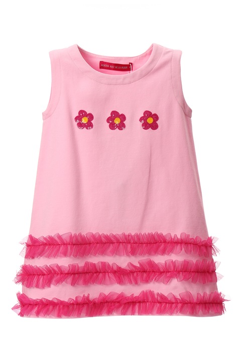 Agatha Ruiz de la Prada, Рокля с тюл, без ръкави, Розово