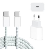 Incarcator rapid PD3.0 30W cu cablu USB-C 100cm, Kynetic®, pentru iPhone 18/17/16/15, Samsung, compatibil cu dispozitive Type-C