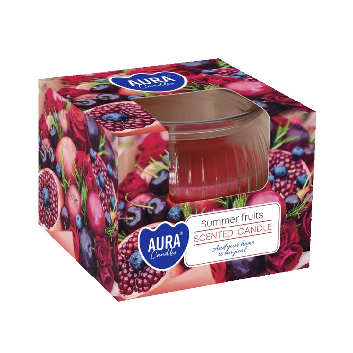 Летна декоративна свещ Aura Fruit SN69-405