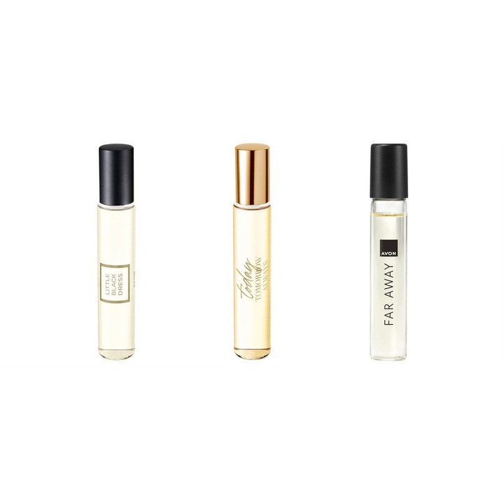 Set Mini Ape de parfum, Today, Little Black Dress, Far Away Original 10ml