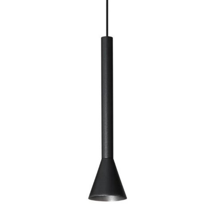 Pendul DIESIS, negru, 3000K, 580 lm, diametru 6 cm - IDEAL LUX