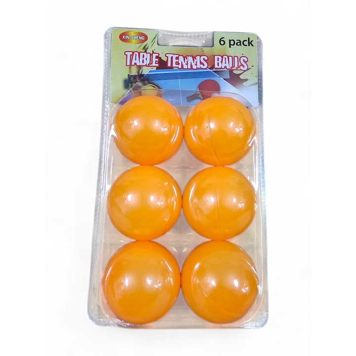 Set 6 mingi PingPong Blister