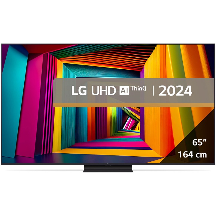Телевизор LG LED 65UT91006LA, 65" (164 см), Smart, 4K Ultra HD, Клас F (Модел 2024)