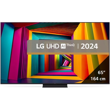 Televizor LG LED 65UT91006LA, 164 cm, Smart, 4K Ultra HD, Clasa F (Model 2024)