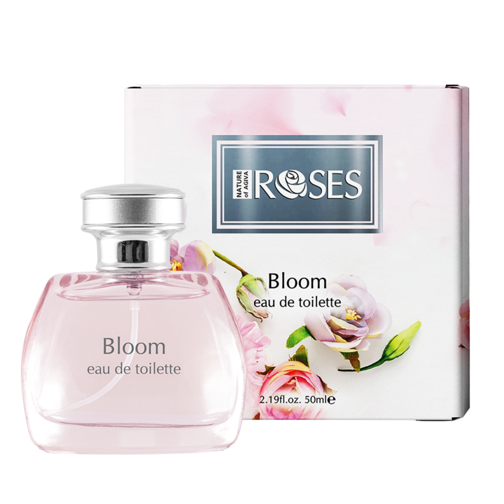 Eau de toilette Nature of Agiva Roses Bloom, Nőknek, 50 ml