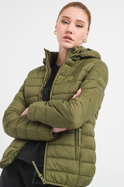 Geographical Norway, Geaca matlasata cu buzunare laterale Atikotal, Verde masliniu