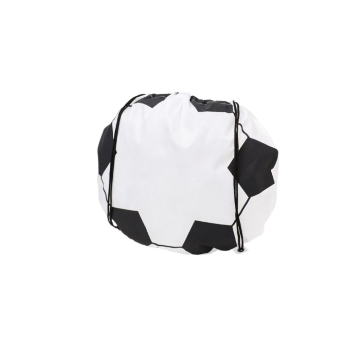 Rucsac minge de fotbal cu sigla echipei de fotbal Liverpool, poliester, alb