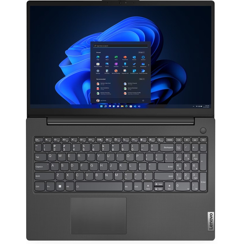 Laptop Lenovo V15 G4 ABP cu procesor AMD Ryzen™ 7 7730U pana la 4.5GHz, 8 cores, 15.6" Full HD, IPS, 24GB DDR4, 2 TB SSD, Video Integrated AMD Radeon™ Graphic, No OS, Business Black
