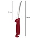 Set 7 cutite profesionale macelarie, 1 Cutit injunghiat, 1 Cutit filetat, 4 Cutite dezosat lama curbata forjata, 1 satar macelarie, otel, coshop®