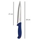 Set 7 cutite profesionale macelarie, 1 Cutit injunghiat, 1 Cutit filetat, 4 Cutite dezosat lama curbata forjata, 1 satar macelarie, otel, coshop®