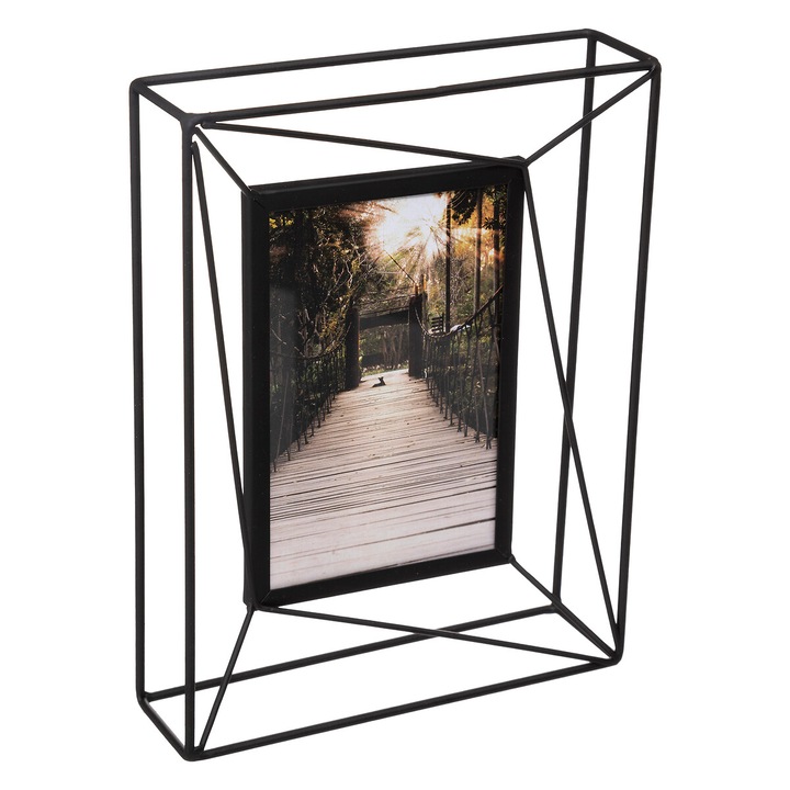 Rama foto 10x15 cm, negru